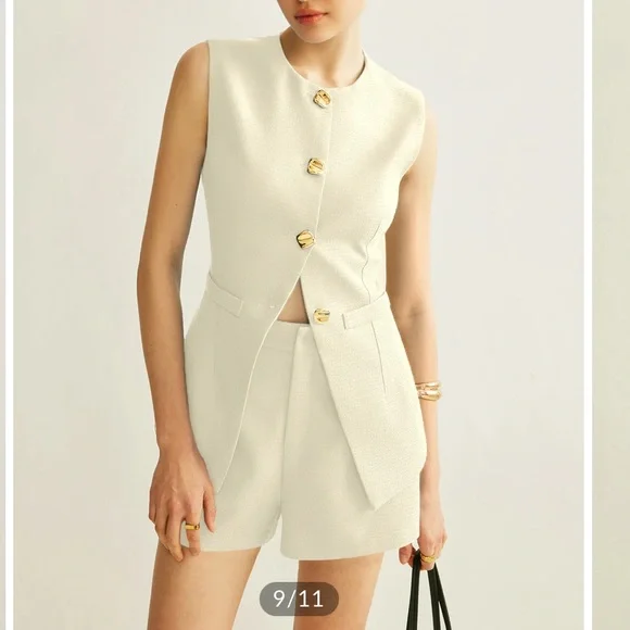 Commense vest/short set NWT sz S - Picture 2 of 2